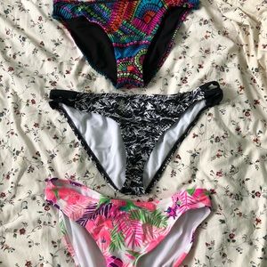 Assortment of Bathing Suite Bottoms